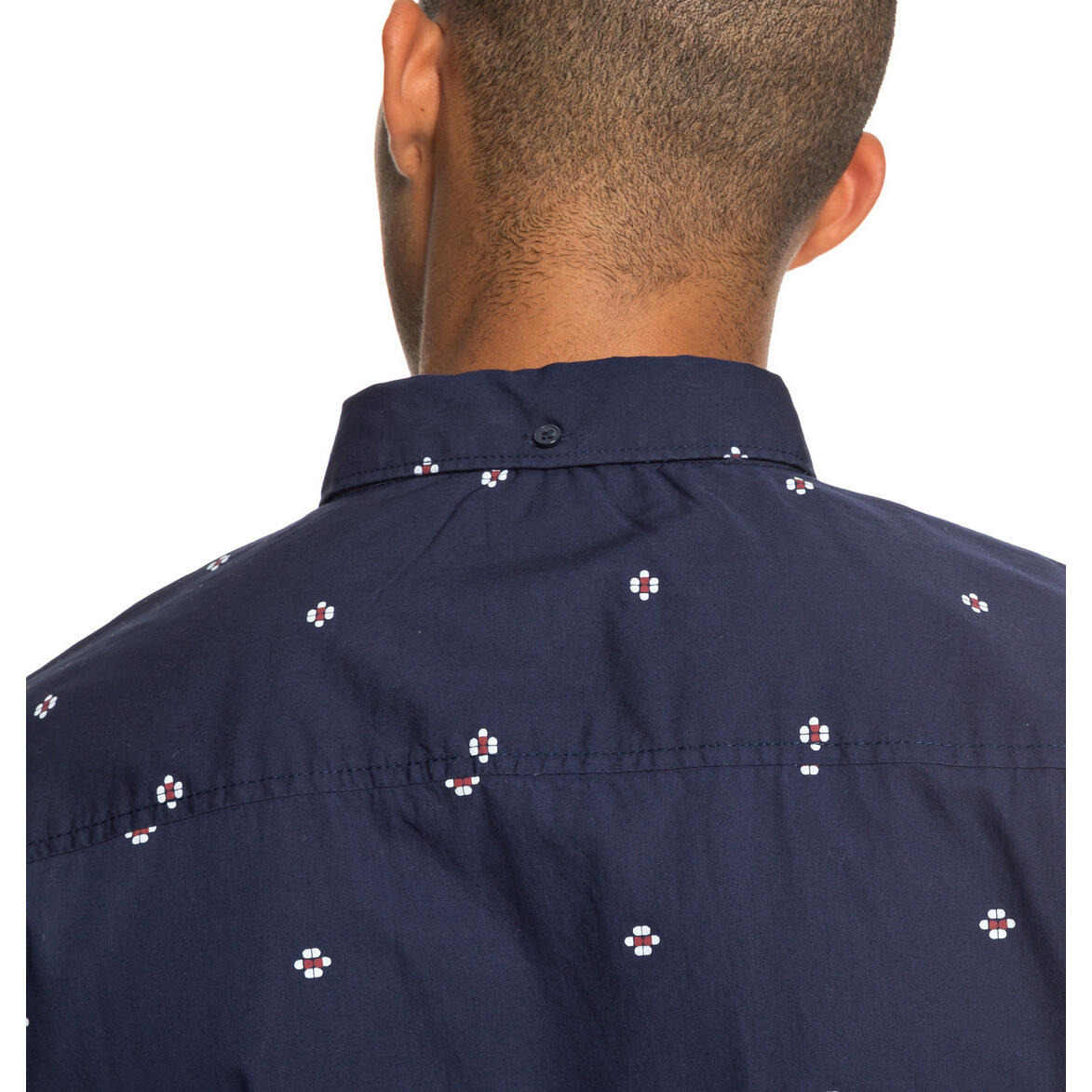 Camisa DC Shoes Up Pill Short Sleeve Shirt, Azul, Hombre 4/5