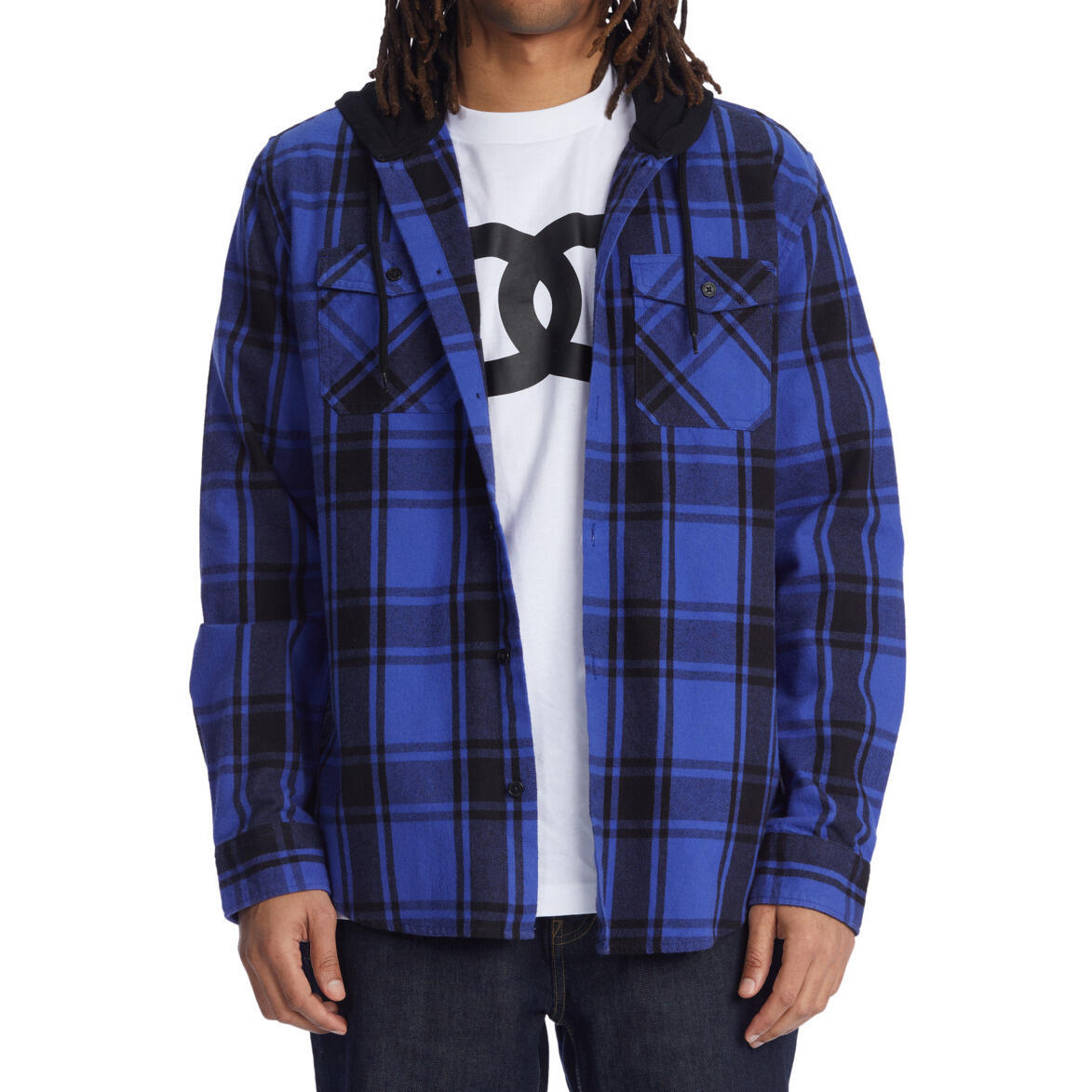 Chemise DC Shoes Ruckus Ed, Violet, Hommes 4/5