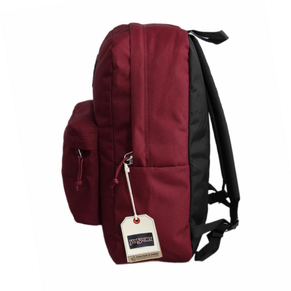 Plecak młodzieżowy JanSport SuperBreak One 25L Bordowy EK0A5BAGN621 4/6