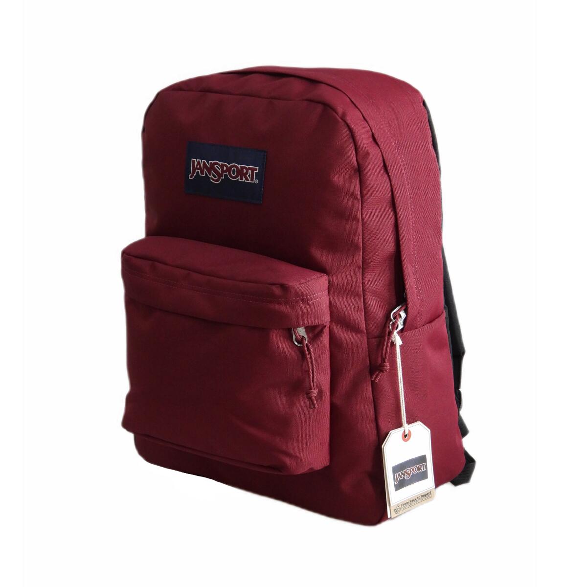 Plecak młodzieżowy JanSport SuperBreak One 25L Bordowy EK0A5BAGN621 2/6