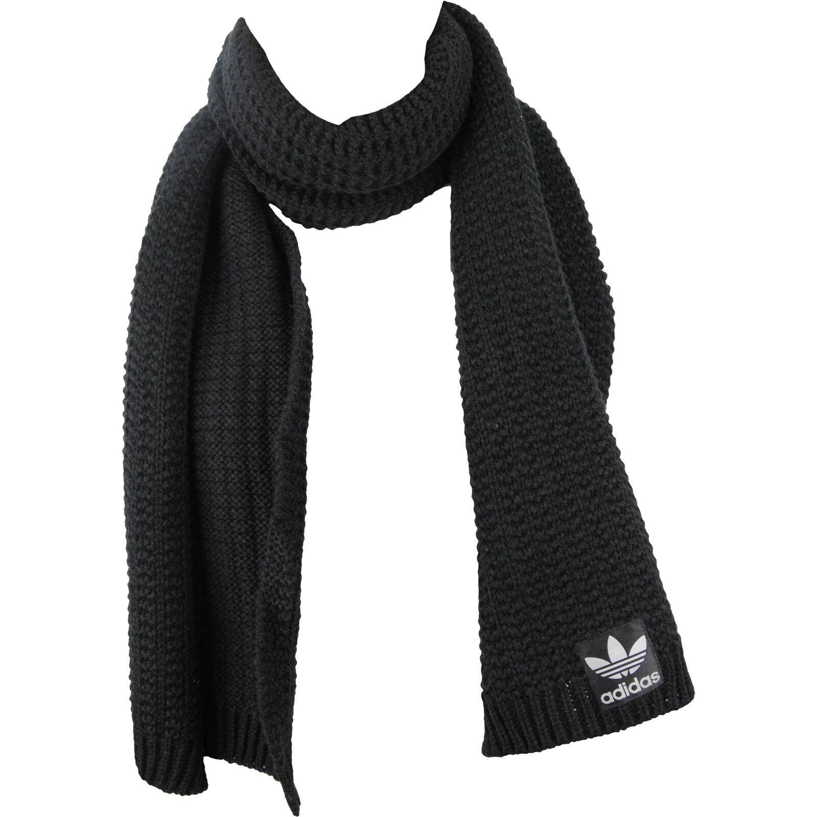 Conjunto de lenço e luva adidas Originals Scarf+Glove, Preto, Mulheres 2/5