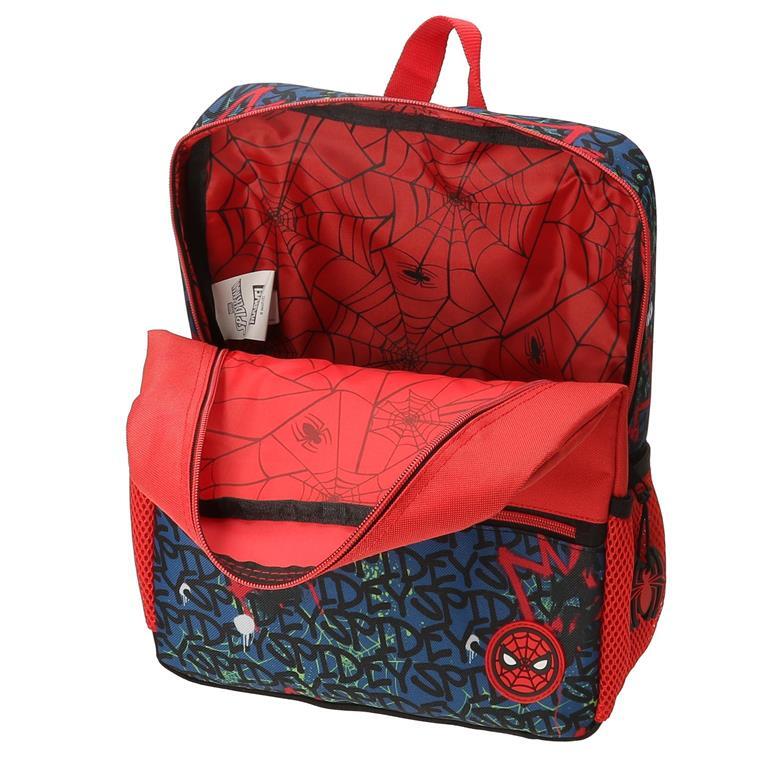 Mochila escolar Niño Marvel Spiderman urban  40 cm Rojo