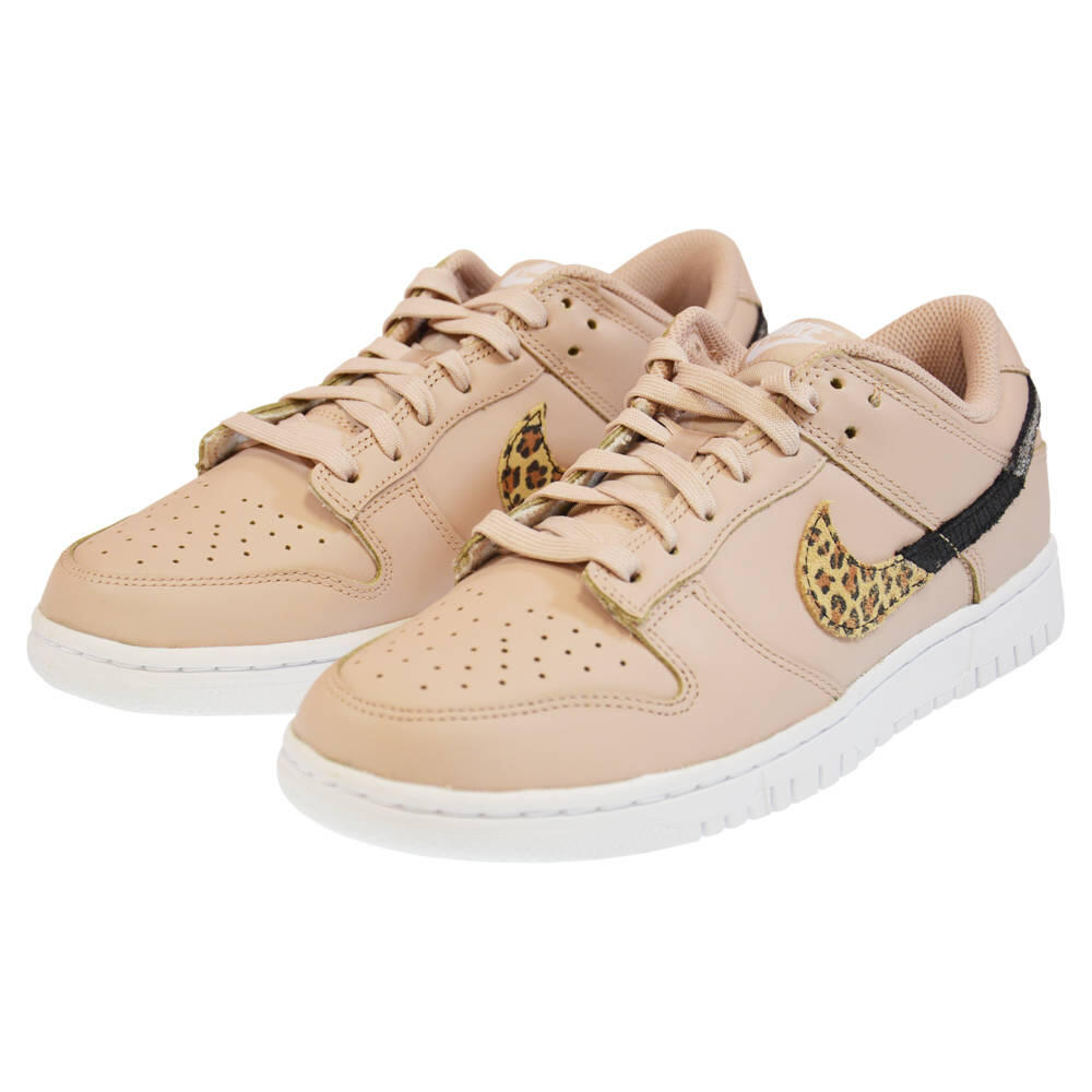 Dunk Low Animal Print Pink 3/4