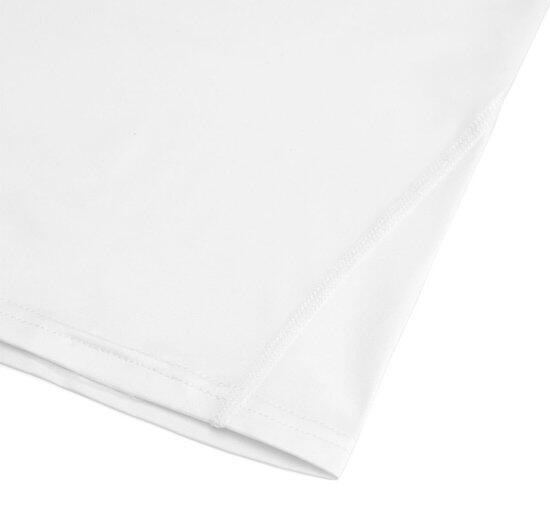 Dehnbares Kompressions-Sportshirt weiß 2/7