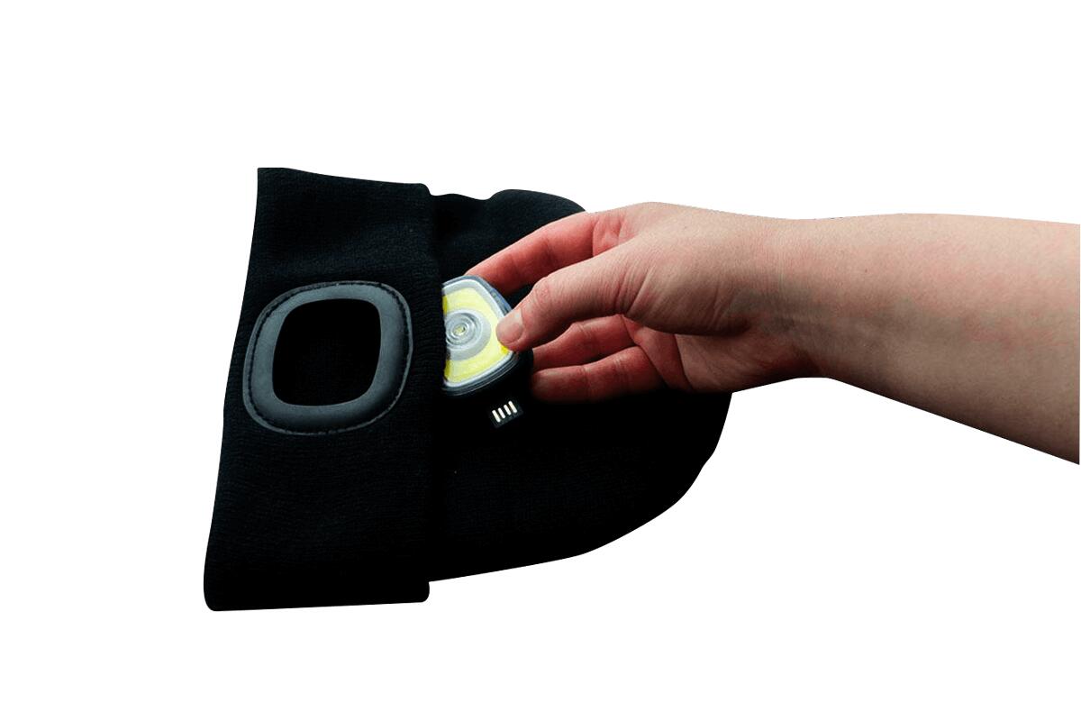 Beanie-X - 200 Lumen Knitted Hat with Integrated Rechargeable LED Torch 4/6