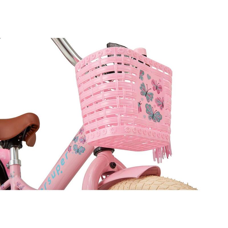 Vélo enfant SuperSuper Little Miss - 16 pouces - Rose