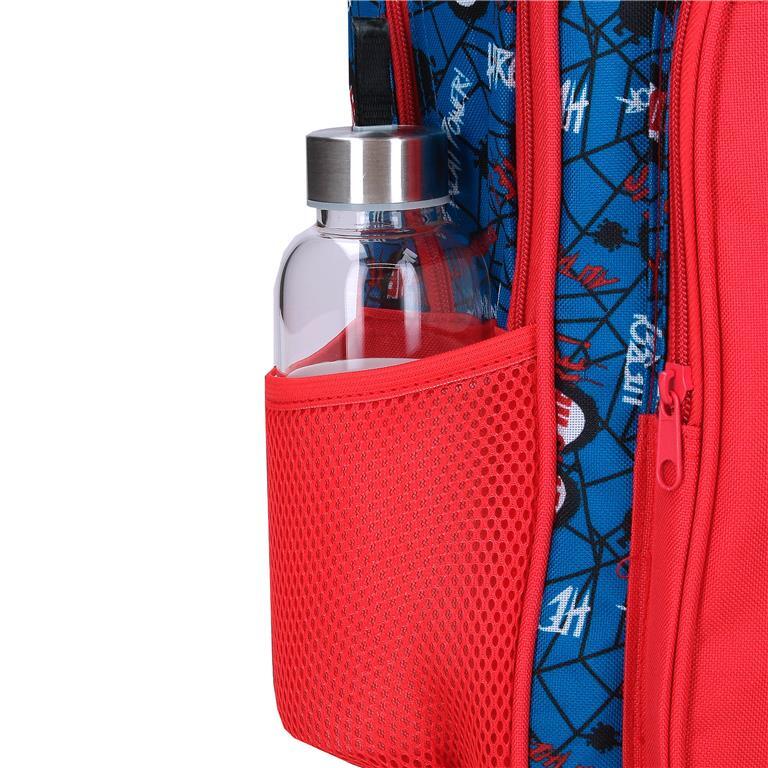 Zaino Scolastico Bambino Marvel Spiderman Authentic con carrello 40 cm Rosso 5/6
