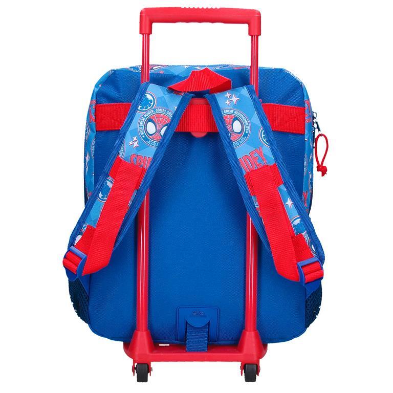 Sac à dos scolaire Garçon Marvel Spidey Power of 3 avec chariot 33 cm Bleu 3/5