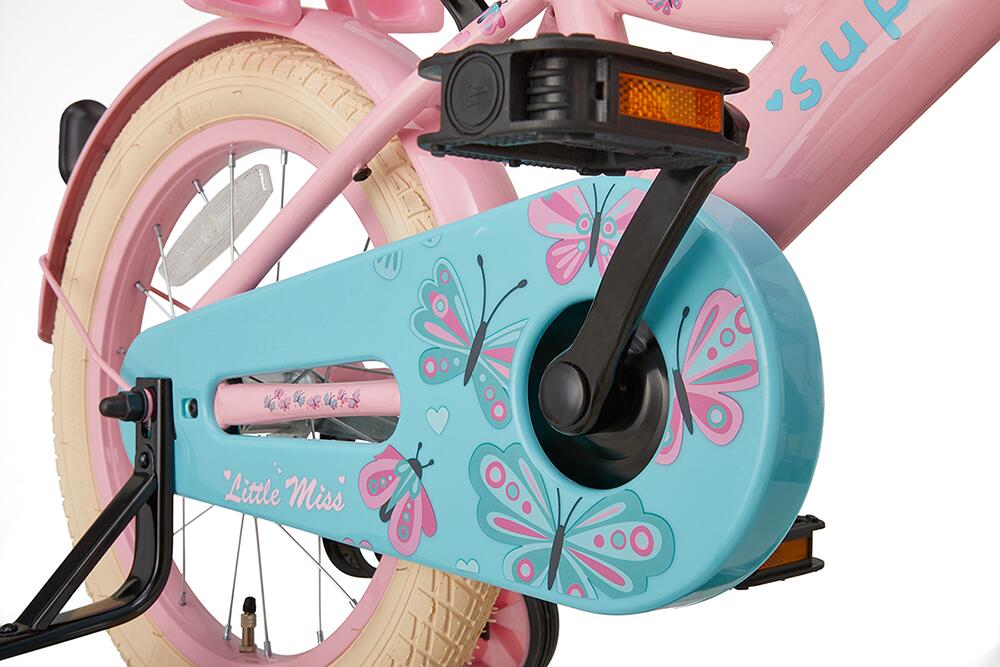 SuperSuper Little Miss Kinderfiets - 16 inch - Roze 3/6