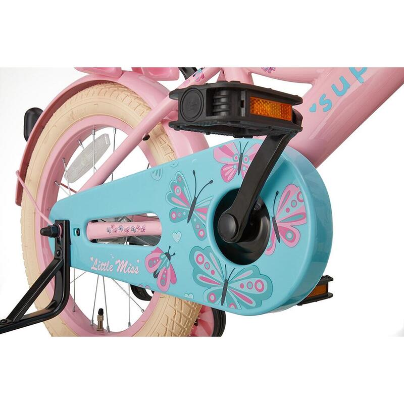 Vélo enfant SuperSuper Little Miss - 16 pouces - Rose