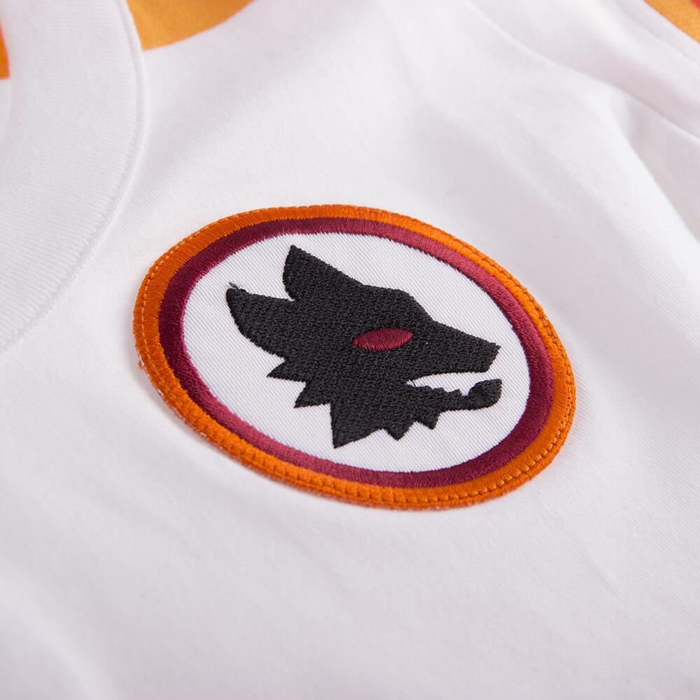 Retro Voetbalshirt - Dames - AS Roma 1978/79 - Uitshirt - Wit 4/7