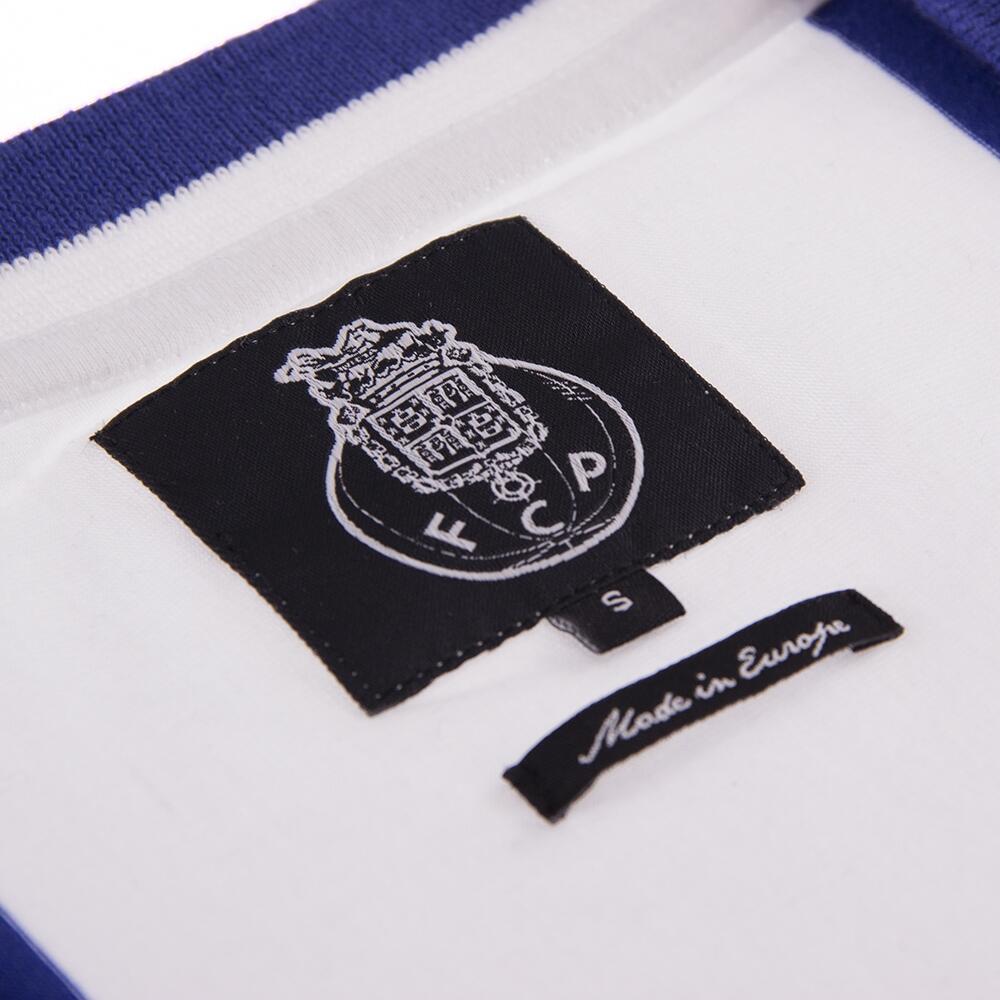 Retro Voetbalshirt - Dames - FC Porto 1971 - 72 - Wit - Blauw 5/7