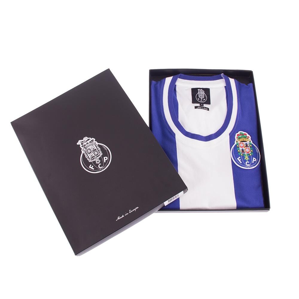 Retro Voetbalshirt - Dames - FC Porto 1971 - 72 - Wit - Blauw 6/7