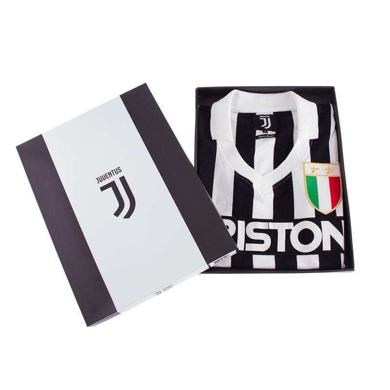 Juventus FC 1984 - 85 Retro Voetbal Shirt