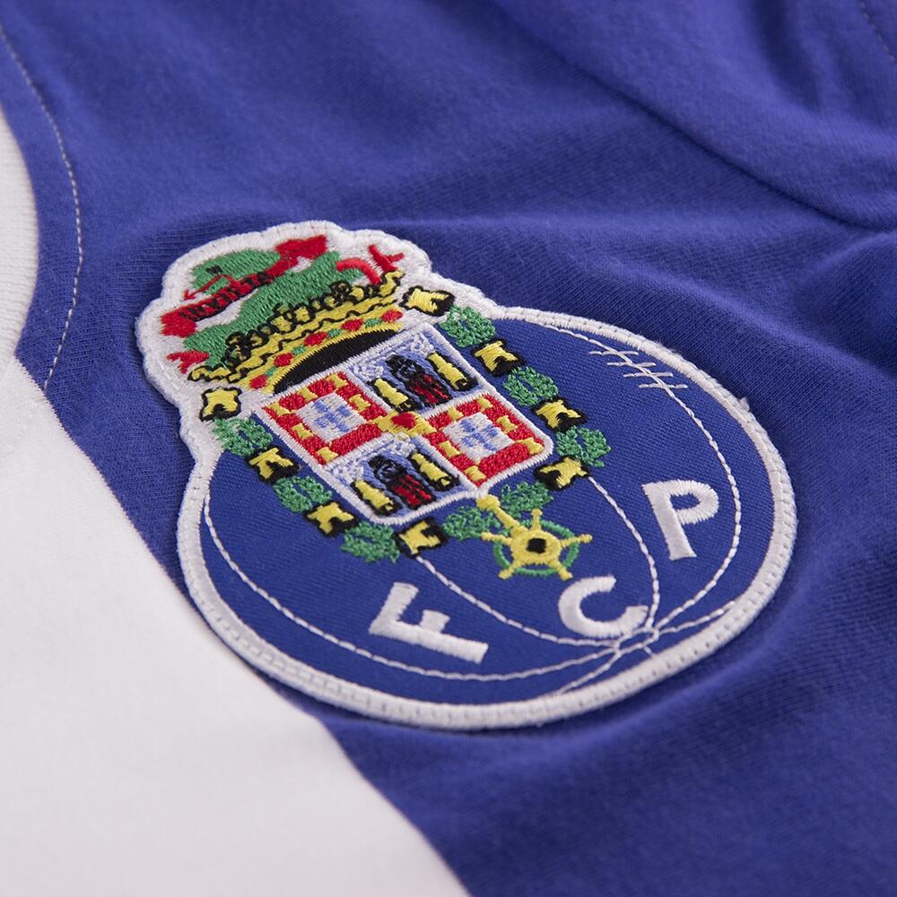Retro Voetbalshirt - Dames - FC Porto 1971 - 72 - Wit - Blauw 4/7