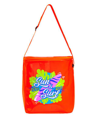 FRIGORIFERA DA SPIAGGIA ARANCIONE PIEGHEVOLE PICCOLO 6L