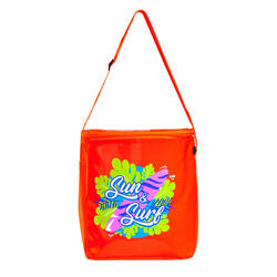 NEVERA DE PLAYA PEQUEÑA PLEGABLE NARANJA 6L