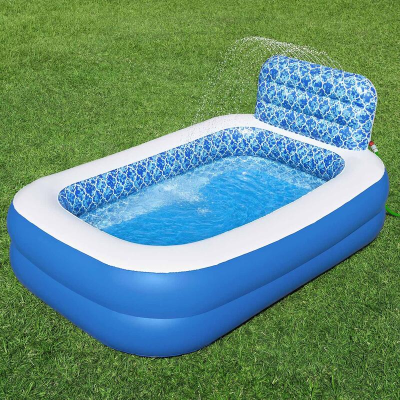 Bestway Piscina con rociador de agua Waterfall Oasis