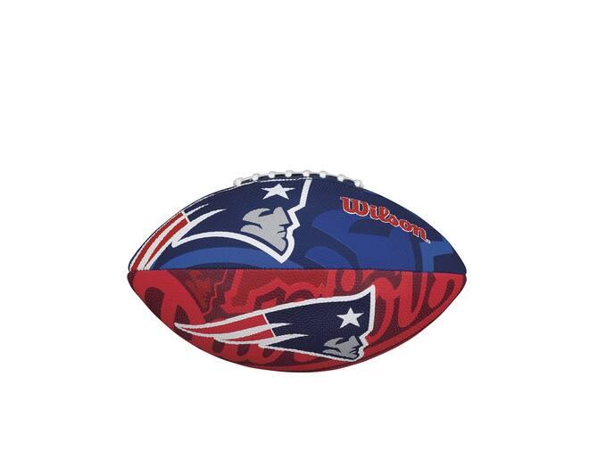 WILSON Wilson F1534XB Logo della squadra NFL Junior Club Patriots