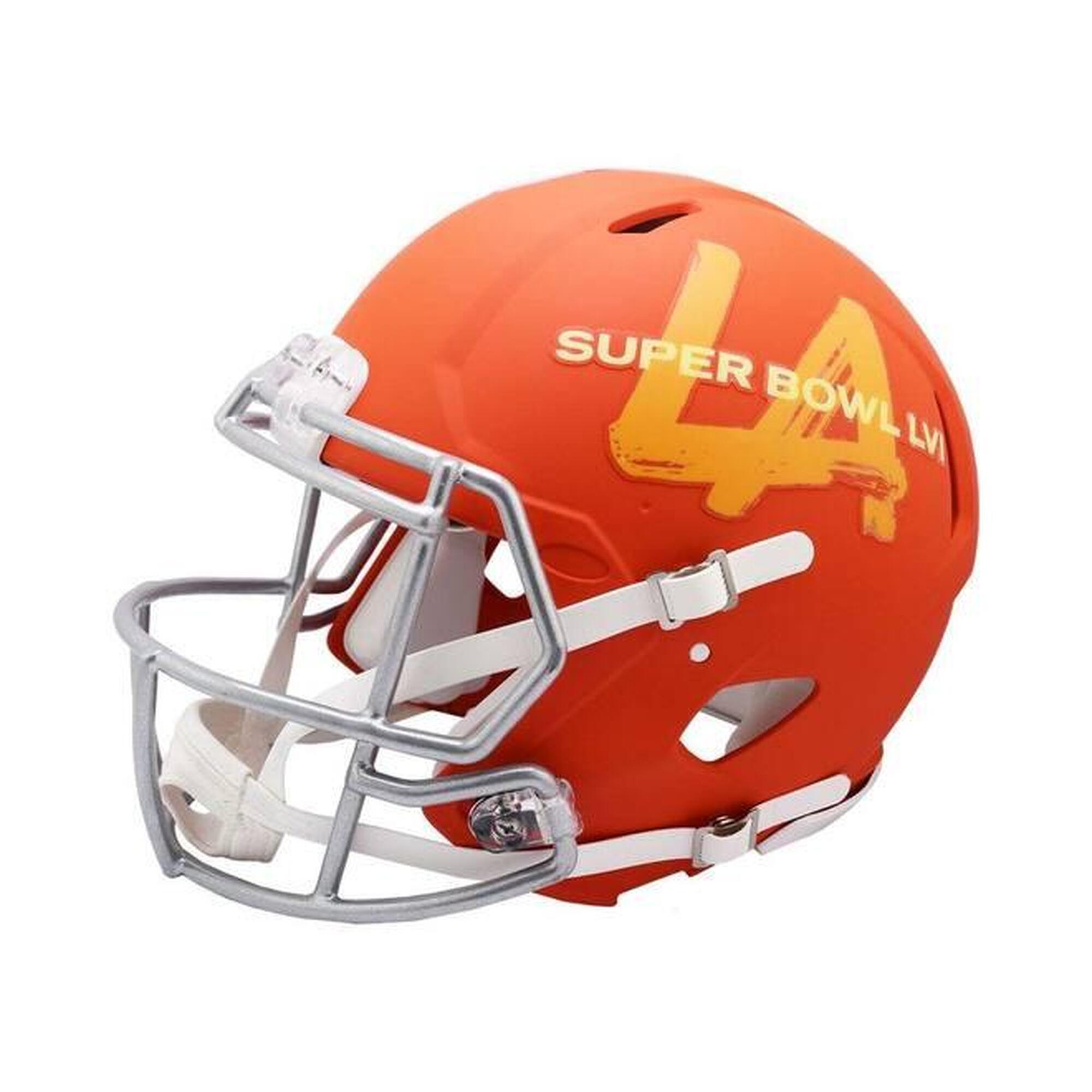 Riddell - Riddell Speed Mini Helmet Super Bowl 56 - Casque - Multicolore|noir - Taille Unique - Decathlon