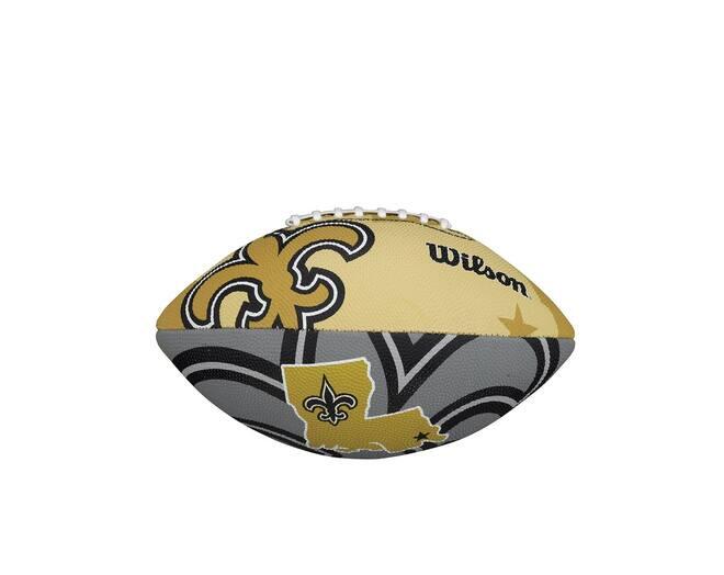 WILSON Wilson F1534XB Logo della squadra NFL Junior Club Saints