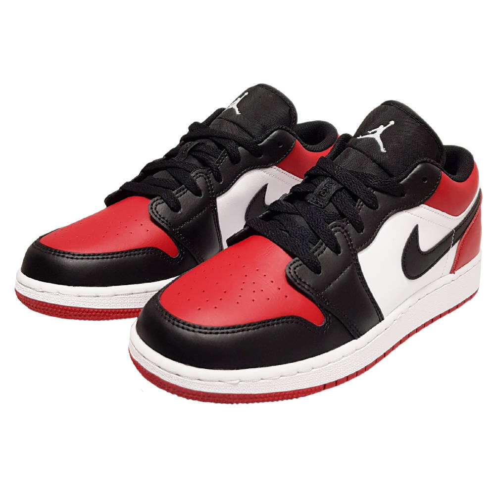 Air Jordan 1 Low Bred Toe (2021) 3/4