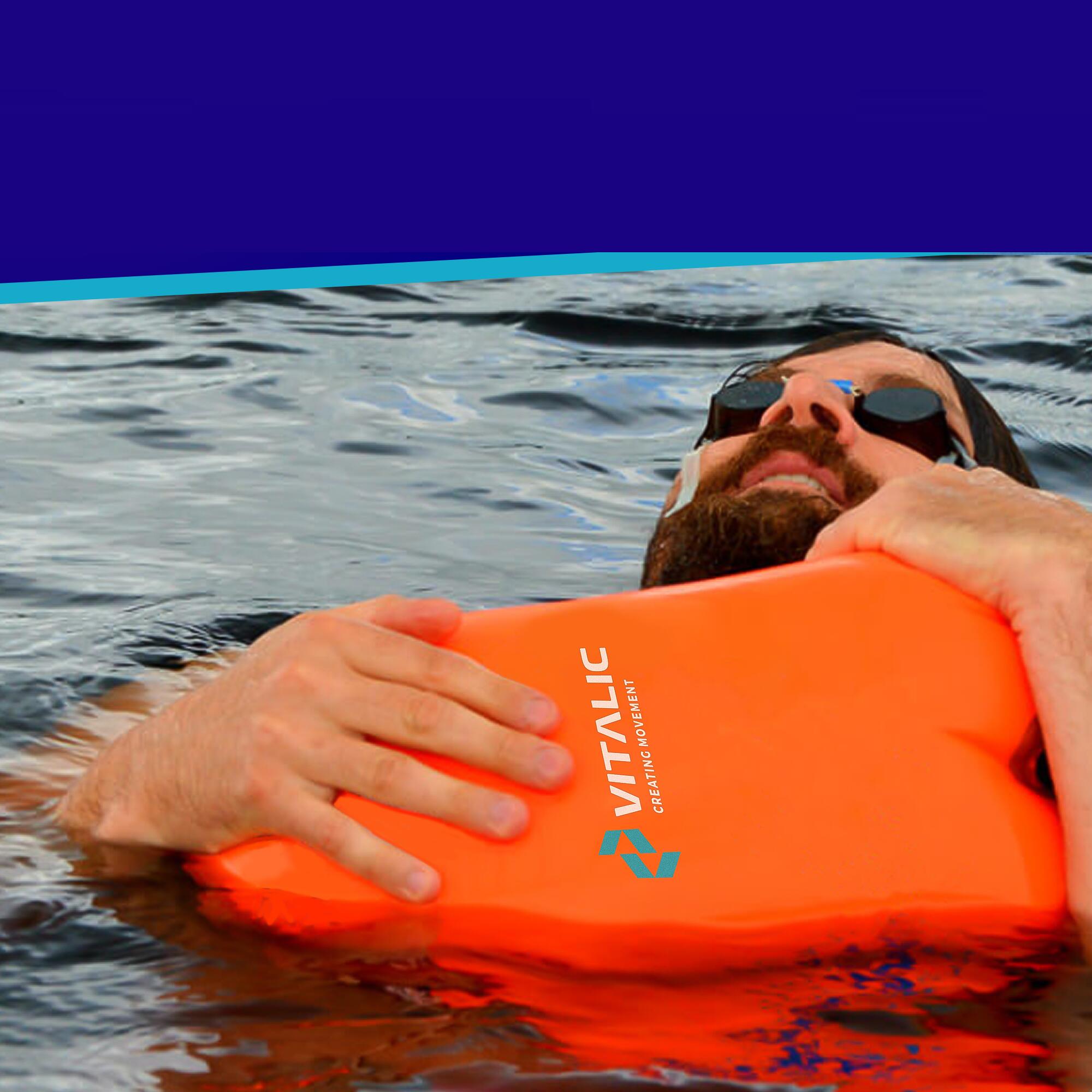 LICHTGEVENDE Safe Swimmer Zwemboei met drybag voor veilig openwaterzwemmen 6/7