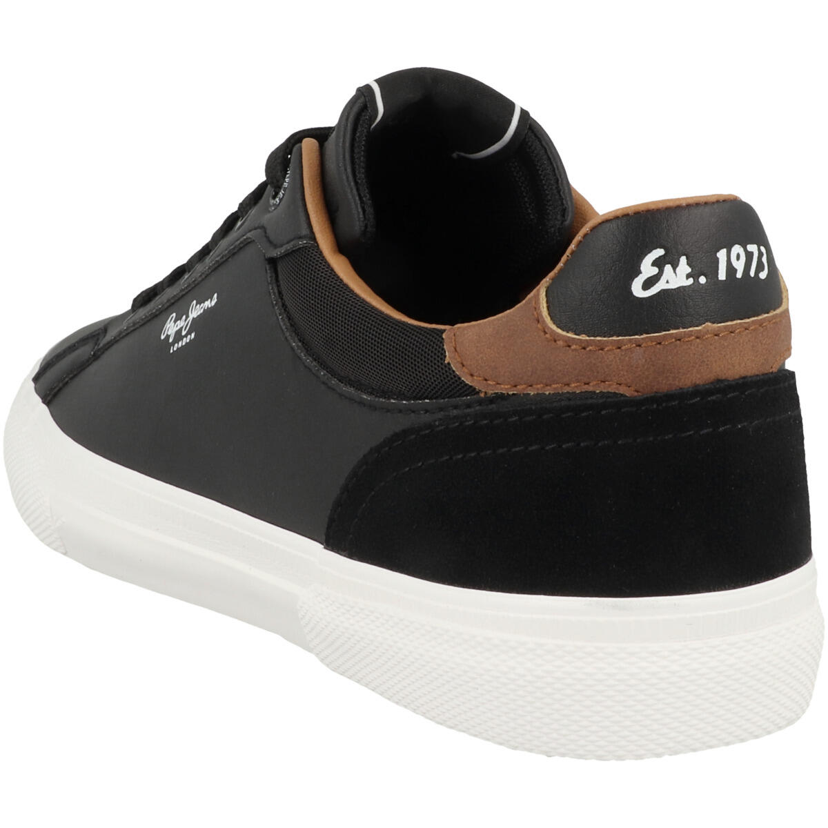 Scarpe Da Ginnastica Pepe Jeans Modello Kenton Court M Colore Nero 6/6