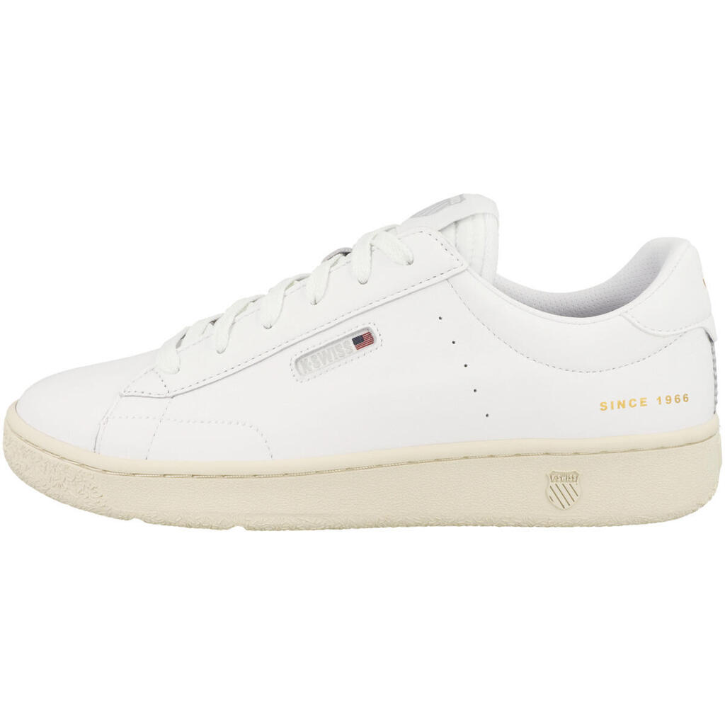K-SWISS SLAMMKLUB CC men’s white trainers – lightweight lace-ups