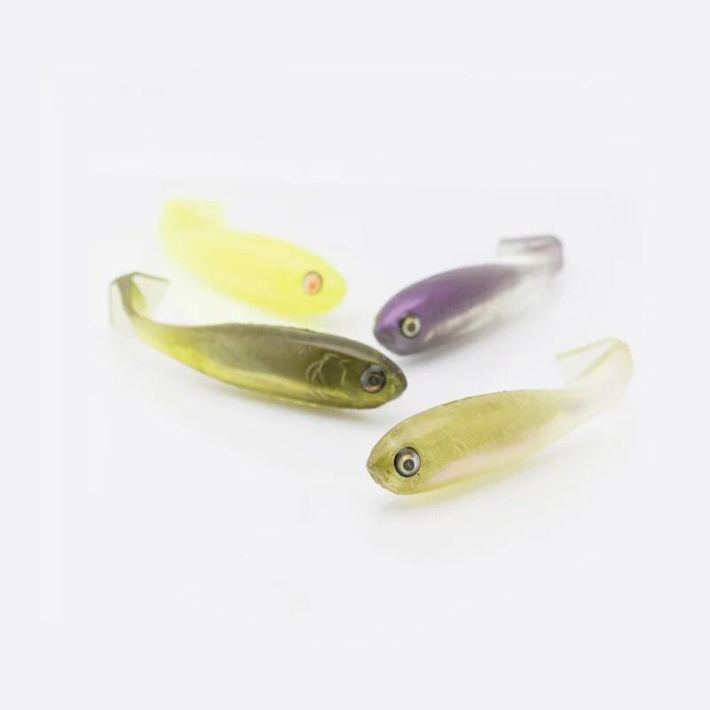 Señuelo Blando Adusto Penta Shad 7.5cm (104 - Haze) 3/3