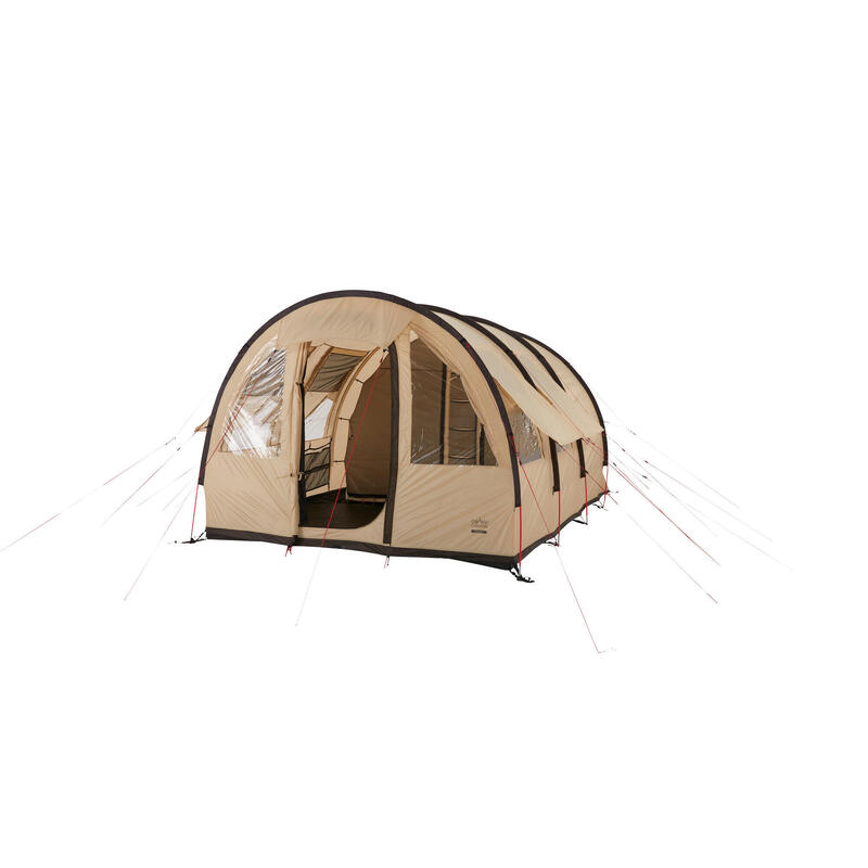 Tunneltent Helena 3 persoons familie groepstent camping vestibule