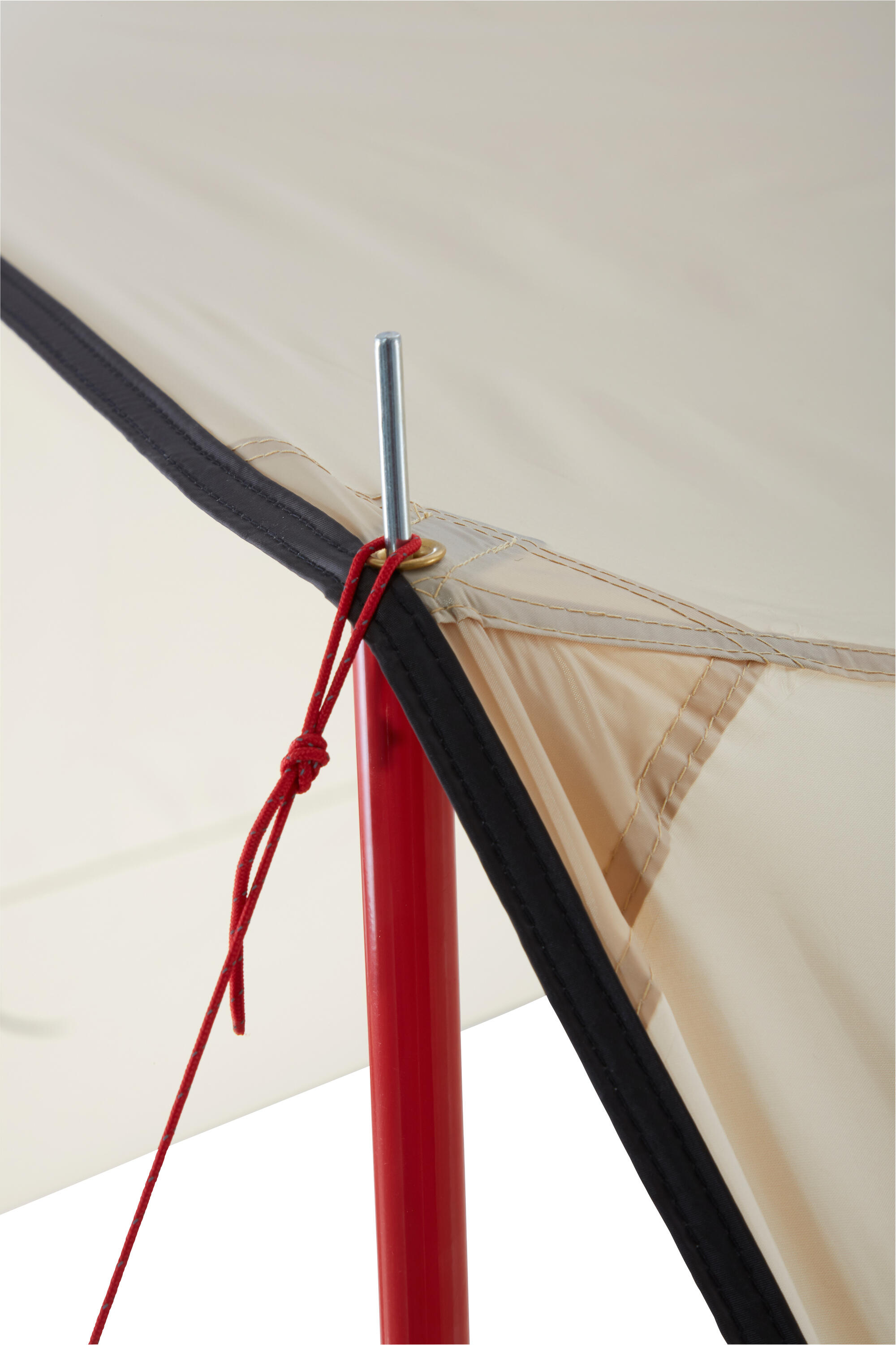 Pavillon Tarp Tahuta Shelter 4 Voile d'ombrage Camping Auvent 5x4 m 7/7
