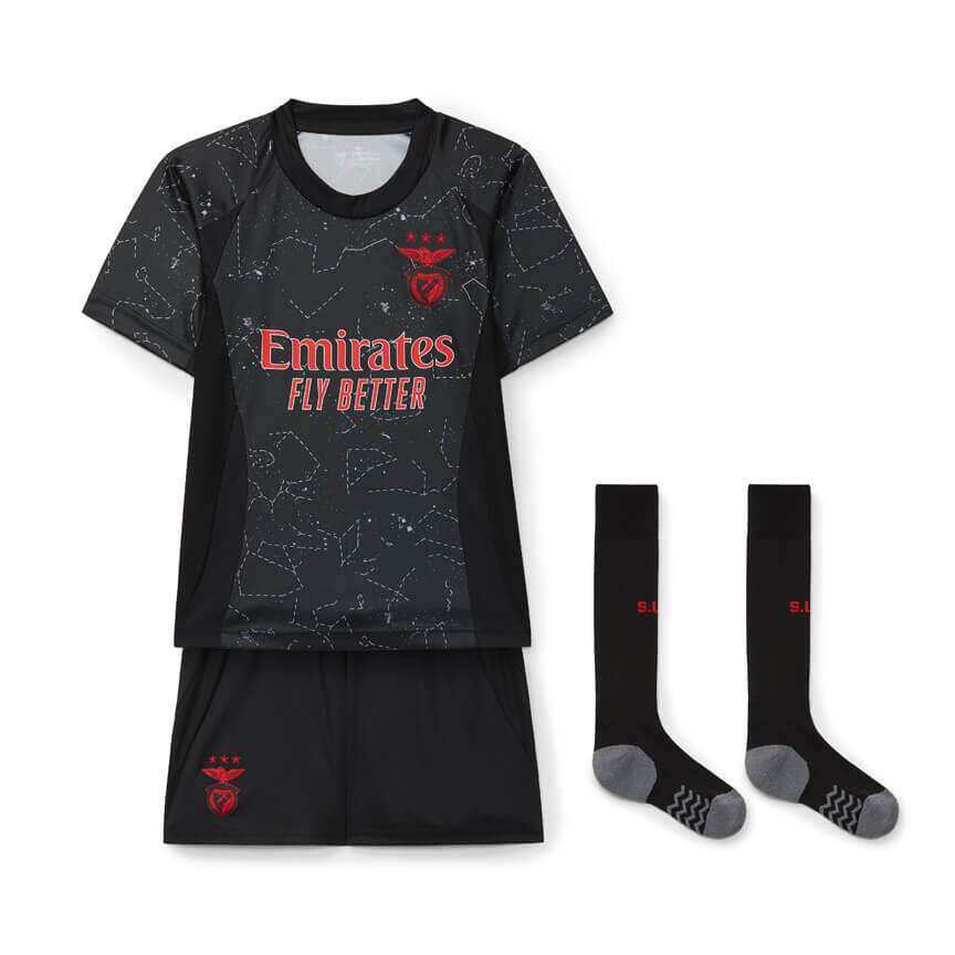 SL BENFICA Réplica do Youth Kit Alternativo SL Benfica 2024-2025