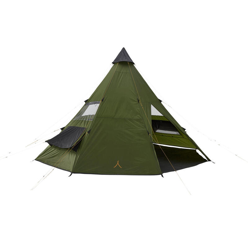 Black Falls 8 Personnes Tepee Tente Familiale Groupe Tipi