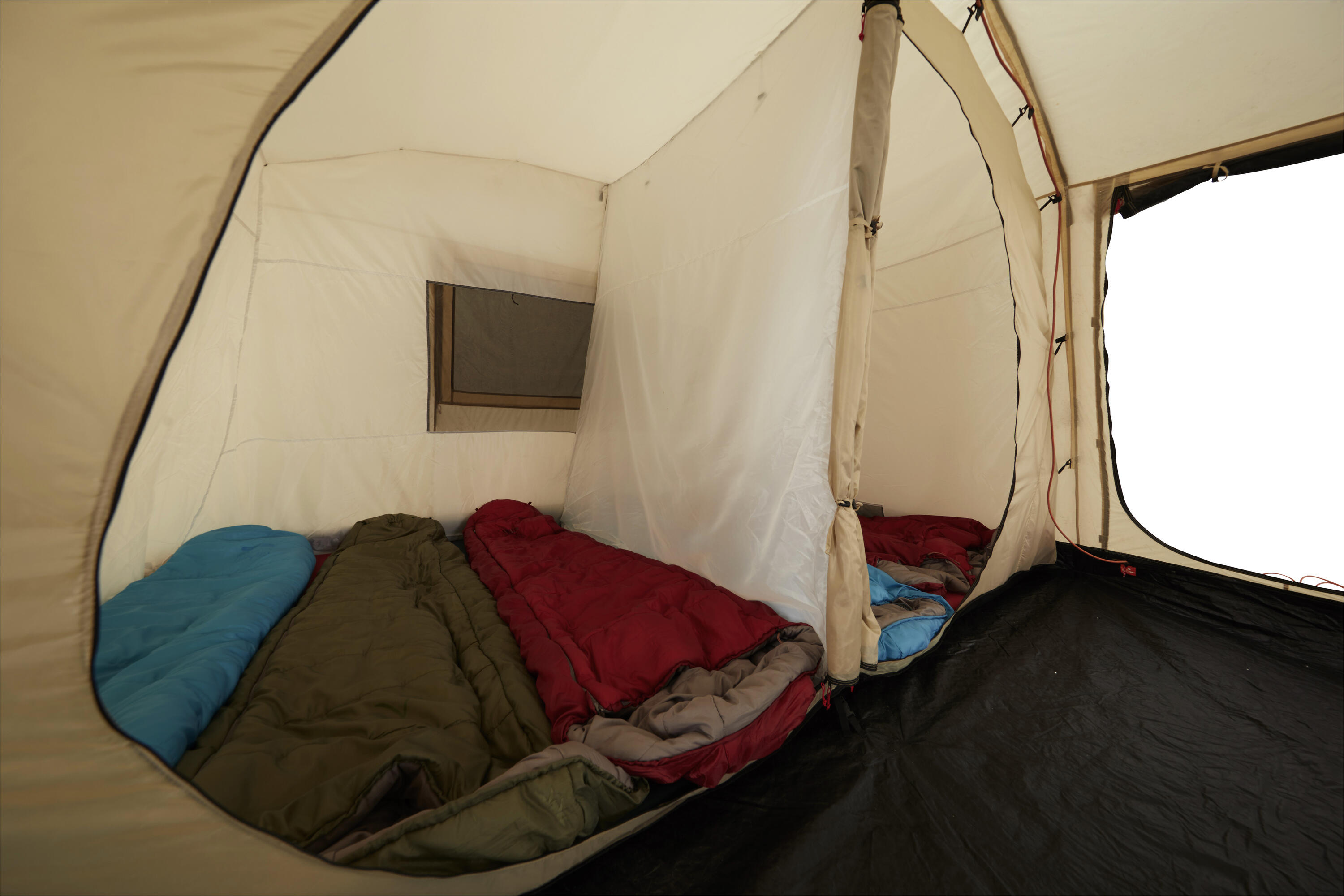 Tente tunnel Dolomiti 6 personnes familles groupes camping vestibule 7/7