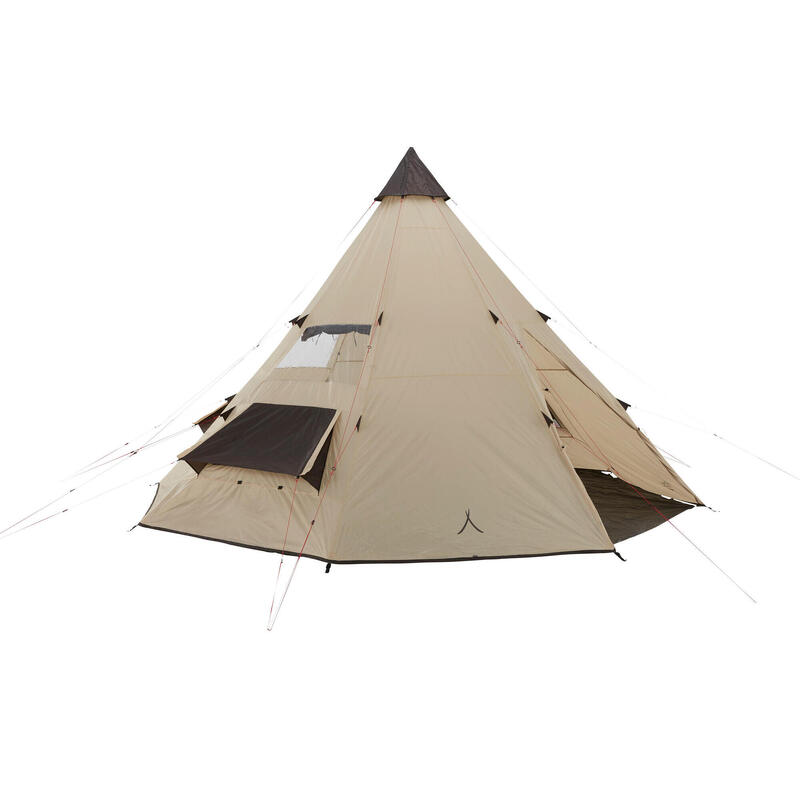 Black Falls 8 Personnes Tepee Tente Familiale Groupe Tipi