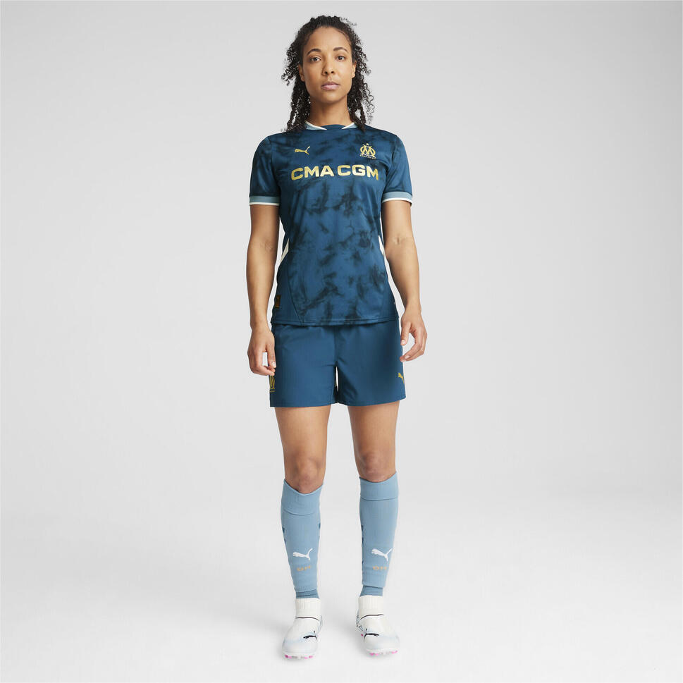 Damska koszulka wyjazdowa Olympique Marsylia 24/25 PUMA Ocean Tropic Bold Blue