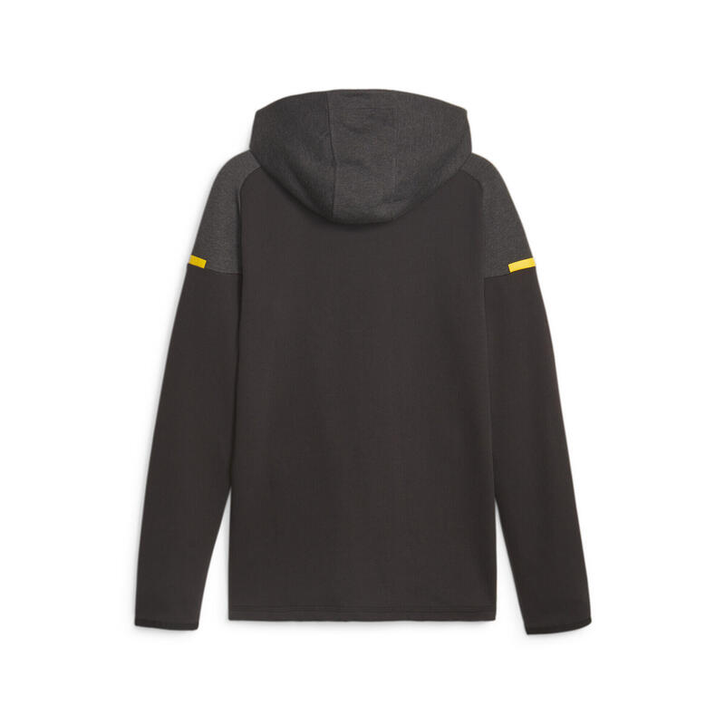 Borussia Dortmund Football Casuals Kapuzenjacke Herren PUMA Black Cyber Yellow