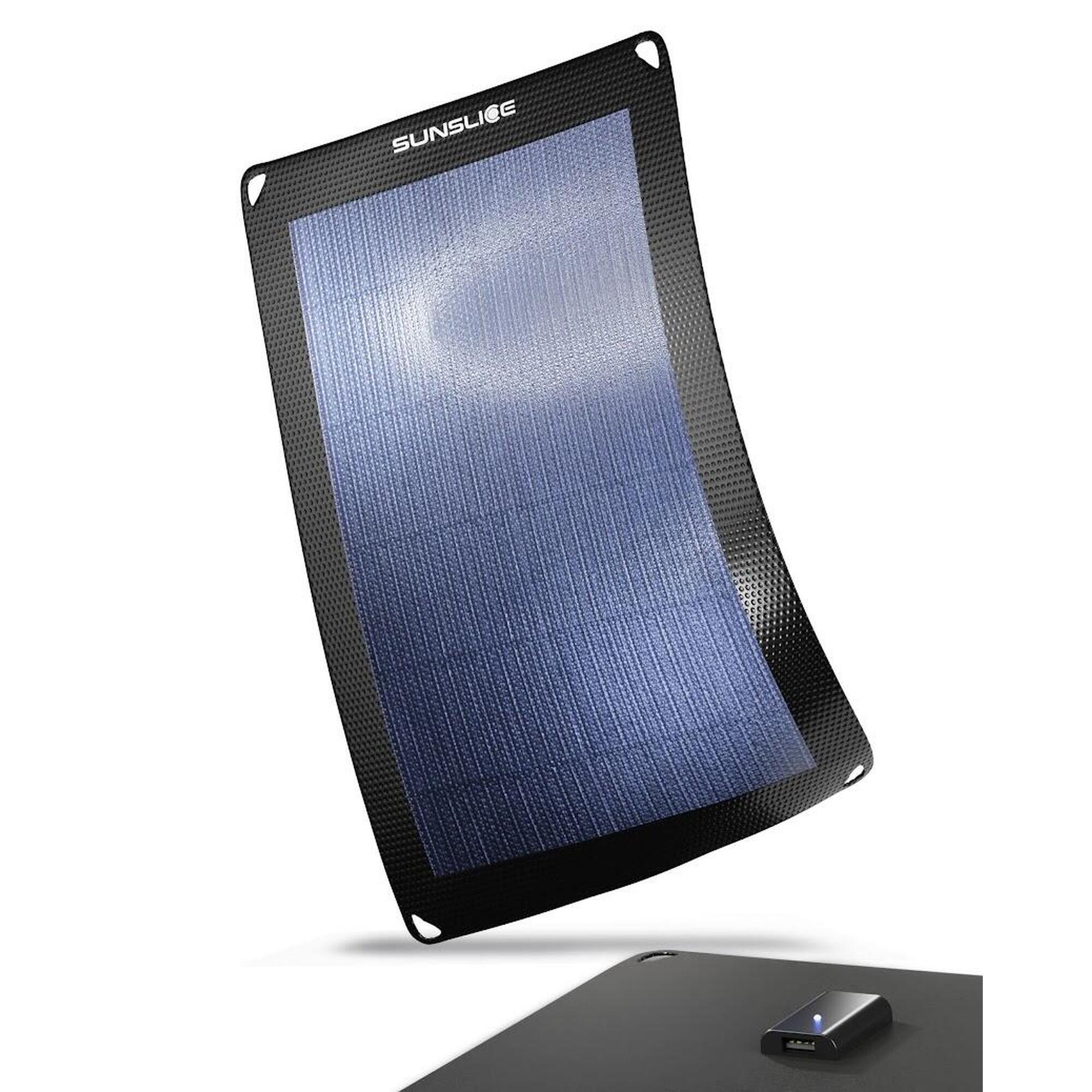 Painel solar portátil - ultra-leve e robusto Fusion 6 preto