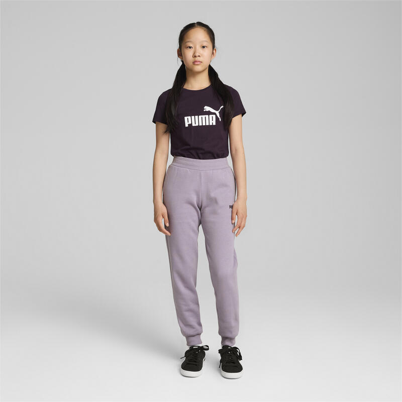 Pantalones de chándal ESS+ Logo Niños PUMA Pale Plum Purple