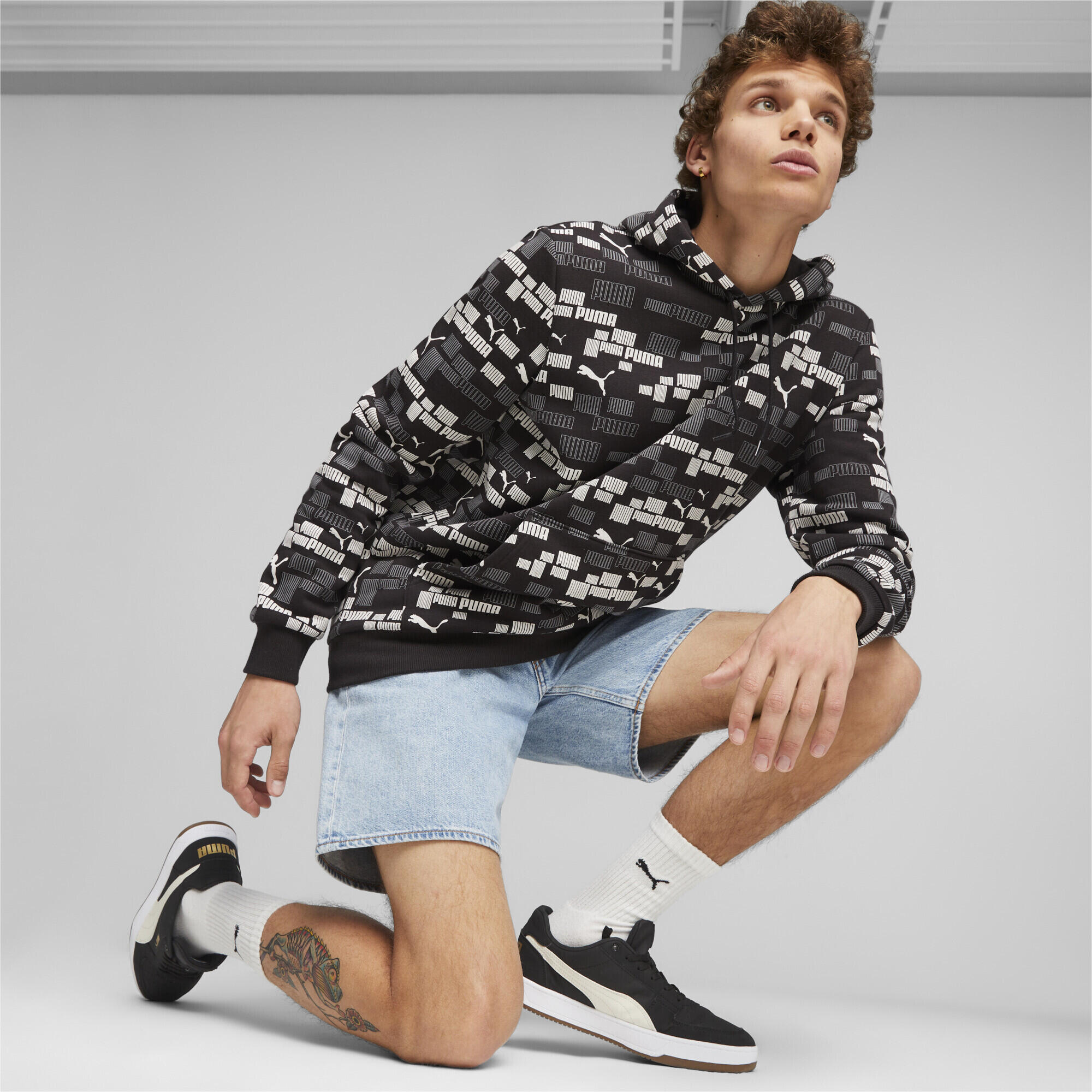 Hoodie LOGO LAB ESS+ Homme PUMA Black 3/6