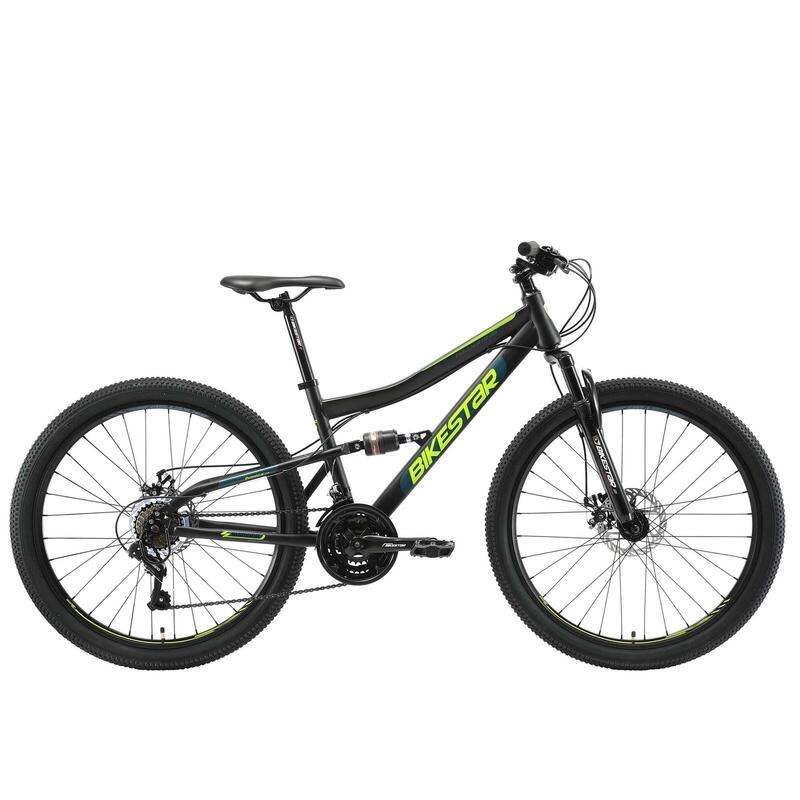 VTT 26", tout suspendu, 21 vitesses, frein à disque