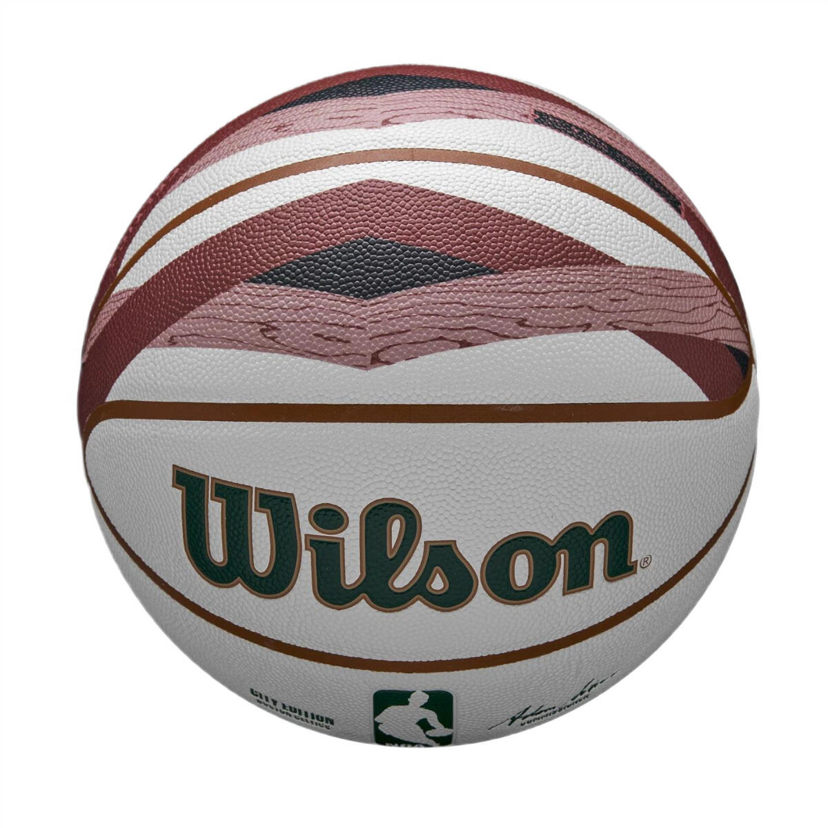 Piłka do koszykówki Wilson NBA Boston Celtics Team City - WZ4024102XB 5/6