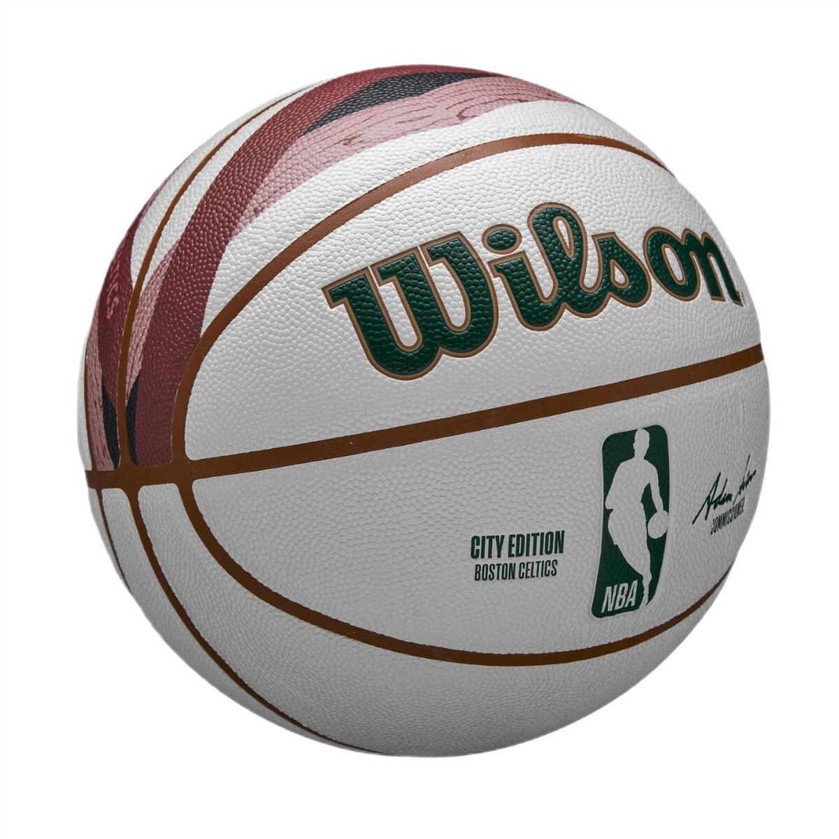 Piłka do koszykówki Wilson NBA Boston Celtics Team City - WZ4024102XB 3/6