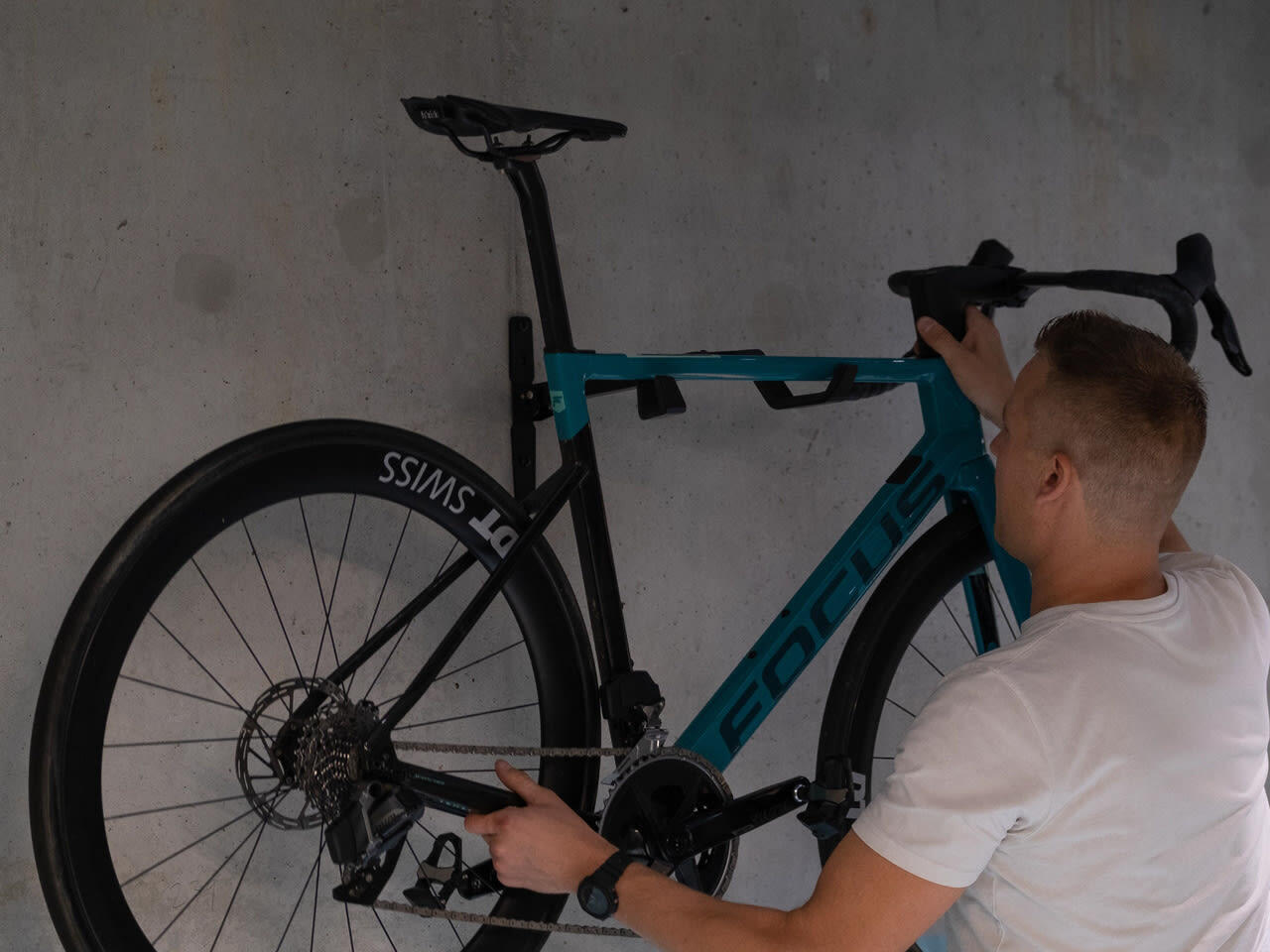 Support de vélo BBB Cycling Wallmount Deluxe 6/7