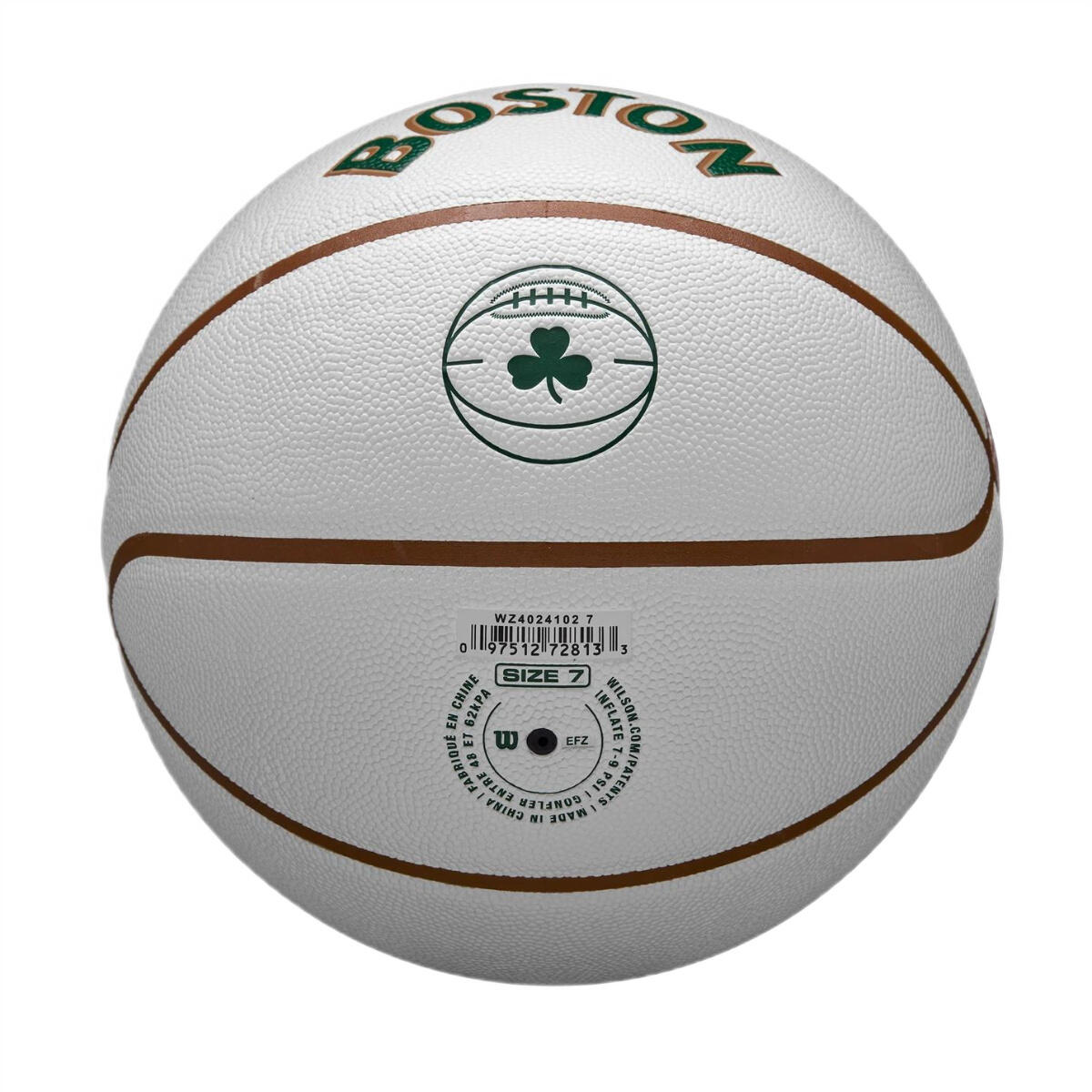 Piłka do koszykówki Wilson NBA Boston Celtics Team City - WZ4024102XB 6/6