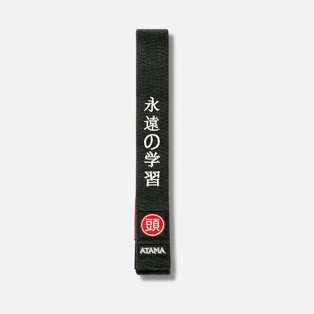 Faixa Atama De Jjb Premium Preta 4/4