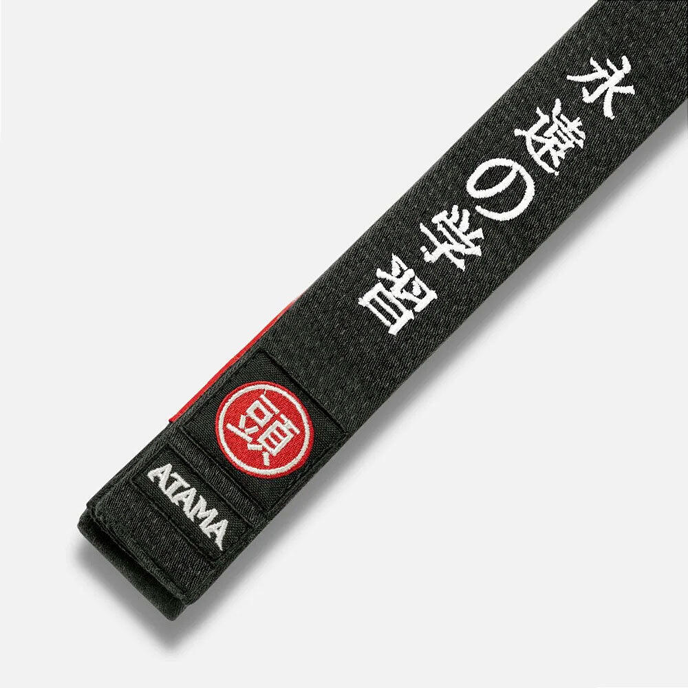 Faixa Atama De Jjb Premium Preta 3/4