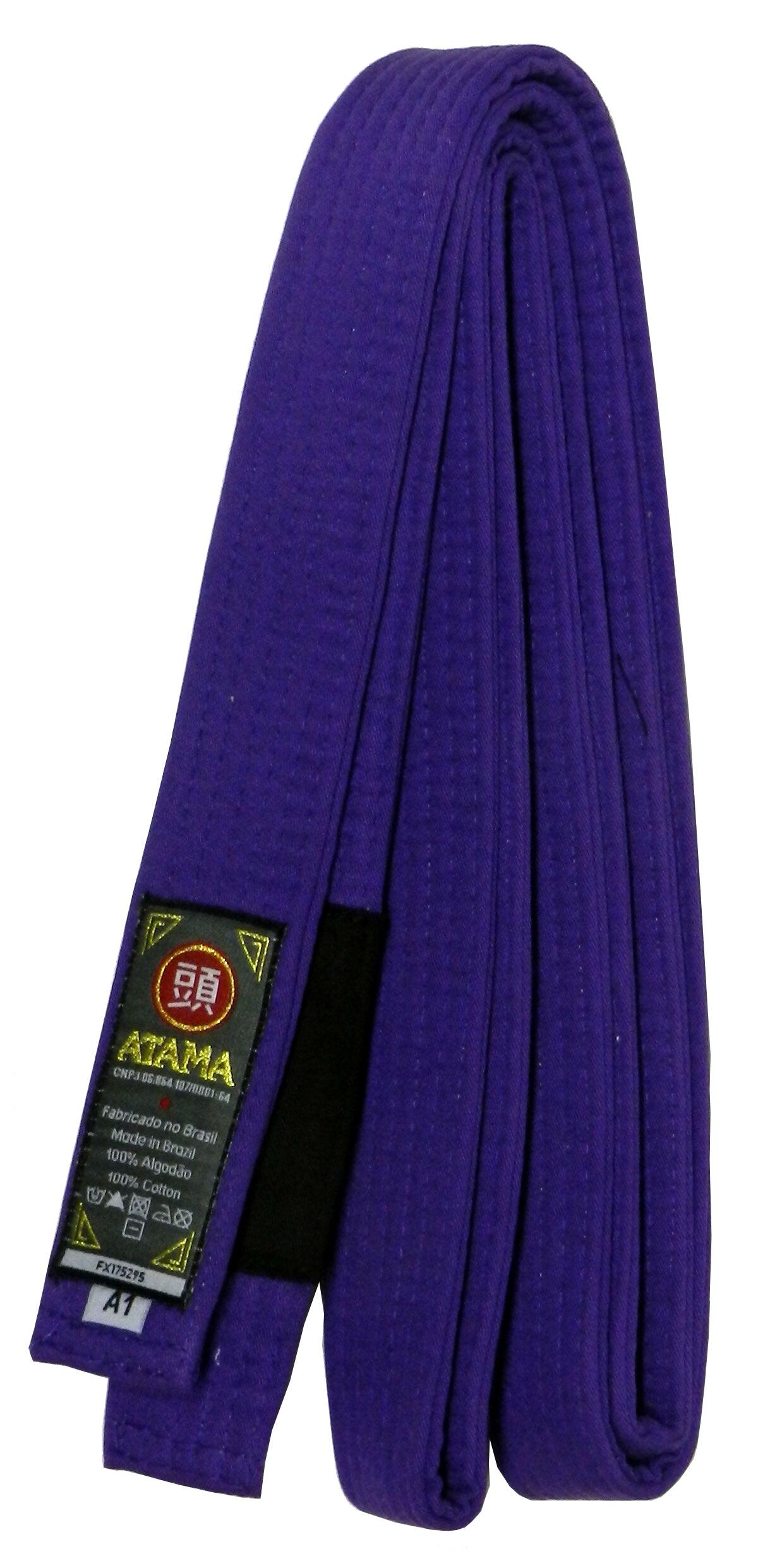 ATAMA Faixa Jiu Jitsu Brasileiro Roxa