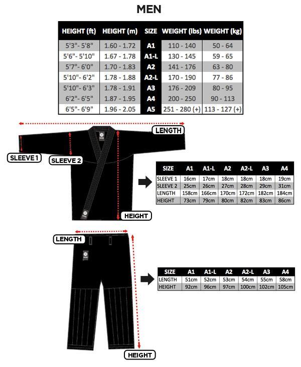 Atama Classic férfi BJJ kimonó 7/7
